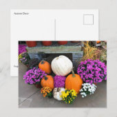 Najaar Decor Briefkaart (Voorkant / Achterkant)