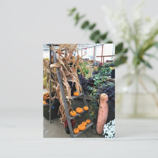 Najaar Decor Briefkaart (Staand voorkant)