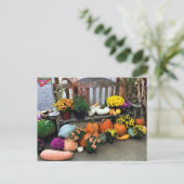 Najaar Decor Briefkaart (Staand voorkant)