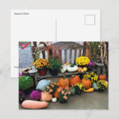 Najaar Decor Briefkaart (Voorkant / Achterkant)