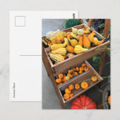 Najaar Decor Briefkaart (Voorkant / Achterkant)