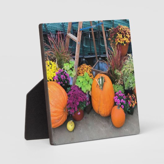 Najaar Decor Fotoplaat (Voorkant)