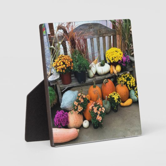 Najaar Decor Fotoplaat (Voorkant)