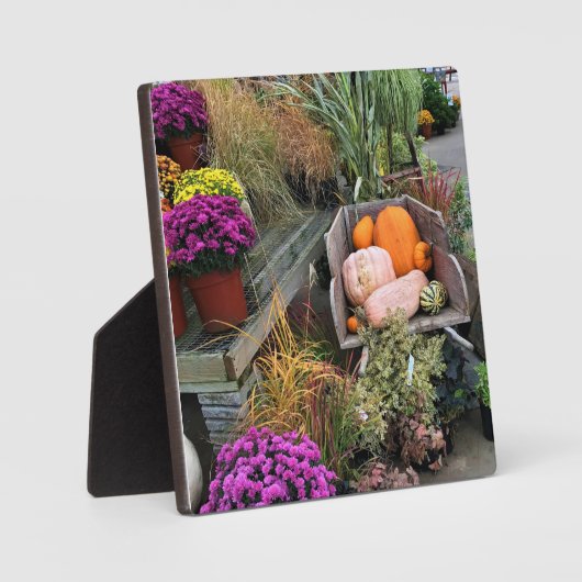 Najaar Decor Fotoplaat (Voorkant)