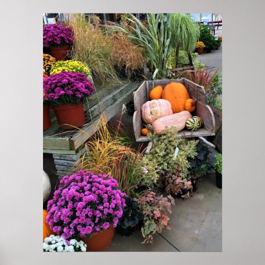 Najaar Decor Poster (Voorkant)