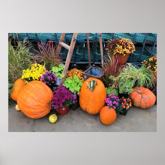 Najaar Decor Poster (Voorkant)