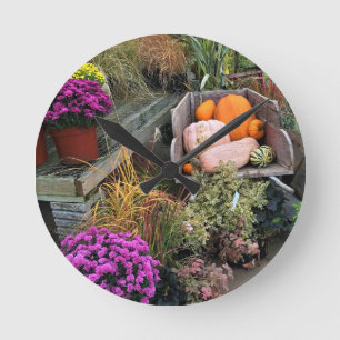 Najaar Decor Ronde Klok