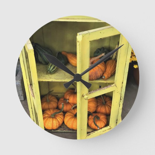 Najaar Decor Ronde Klok (Voorkant)