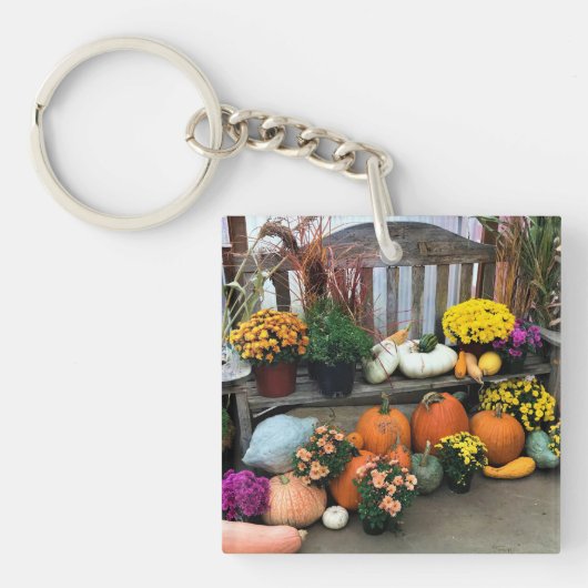 Najaar Decor Sleutelhanger (voorkant)