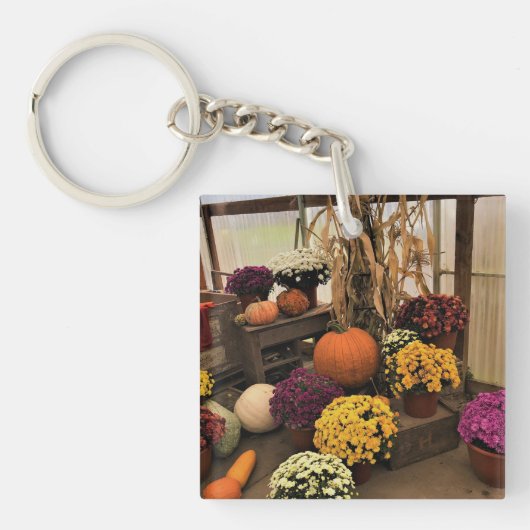 Najaar Decor Sleutelhanger (voorkant)