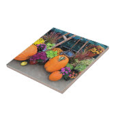 Najaar Decor Tegeltje (Zijkant)