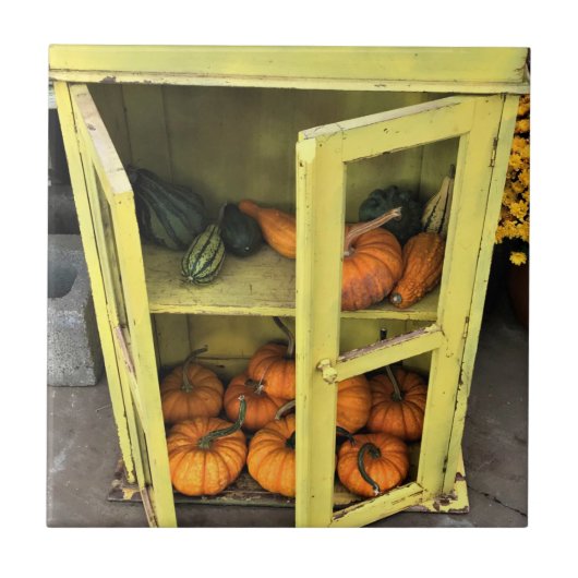 Najaar Decor Tegeltje (Voorkant)