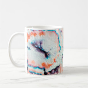 Najaar Dirty Art Graffiti. Tie Dye Shibori. Bordo Koffiemok