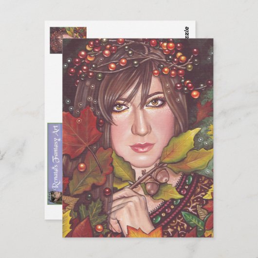 Najaar Dream Briefkaart (Voorkant / Achterkant)