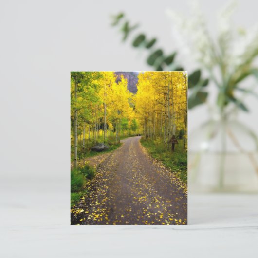 Najaar Dream Briefkaart (Staand voorkant)