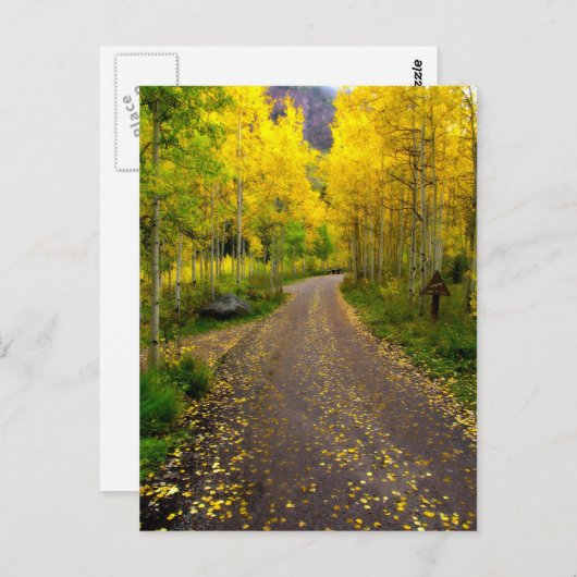 Najaar Dream Briefkaart (Voorkant / Achterkant)