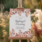 Najaar Dream | Teken voor ononderbroken weddenscha Poster