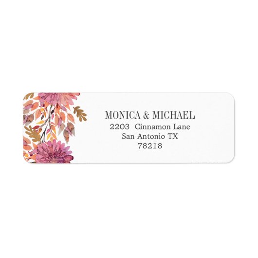 Najaar Dream | Weddenschap Etiket (Voorkant)