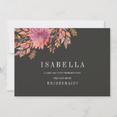 Najaar Dream | Weddenschap Mijn Bridesmaid Kaart (Voorkant)