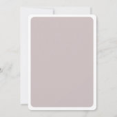 Najaar een kleine pompoenuitnodiging voor Baby sho Kaart (Achterkant)