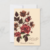 Najaar en Herfst Antwoord op Floral RSVP (Voorkant)