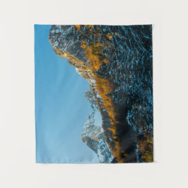 Najaar- en winterlandschap wandkleed