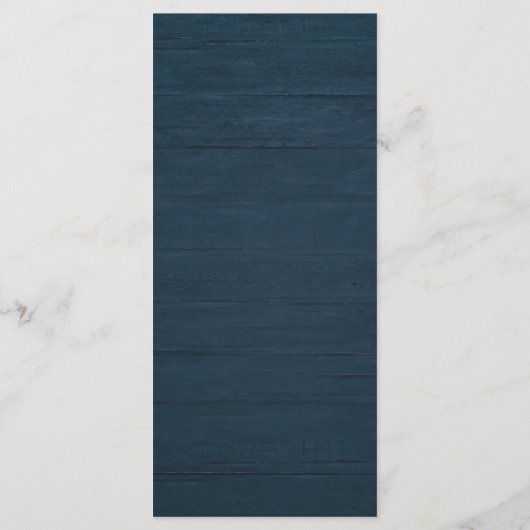 Najaar Floral Thanksgiving Kaart van het menu van  (Achterkant)