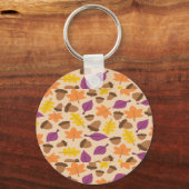 Najaar gepatterd sleutelhanger (Voorkant)