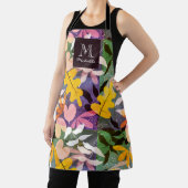 Najaar gepersonaliseerd monogram Abstract Floral S Schort (Insitu)