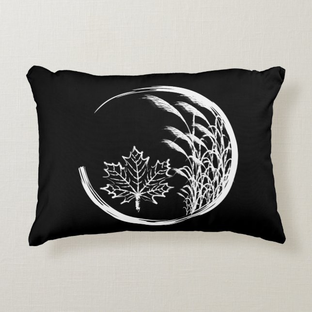 Najaar/Herfst Crest Accent Kussen (Voorkant)