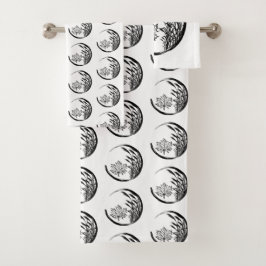 Najaar/Herfst Crest Bad Handdoek