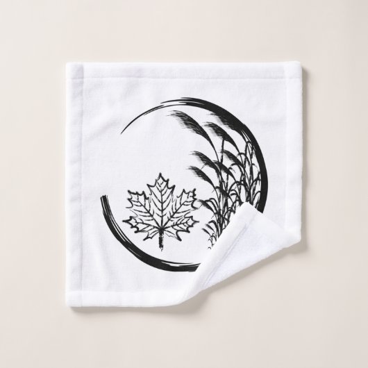 Najaar/Herfst Crest Bad Handdoek (Wasdoekje)