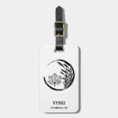 Najaar/Herfst Crest Bagagelabel (Voorkant verticaal)