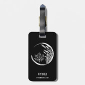 Najaar/Herfst Crest Bagagelabel (Achterkant verticaal)