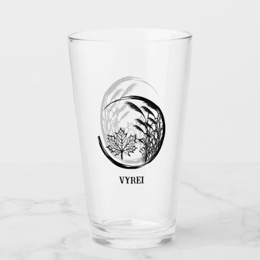 Najaar/Herfst Crest Glas (Voorkant)