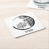 Najaar/Herfst Crest Kartonnen Onderzetters (Schuin)