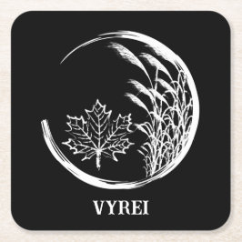 Najaar/Herfst Crest Kartonnen Onderzetters