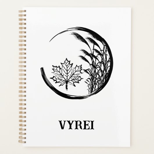 Najaar/Herfst Crest Planner (Voorkant)
