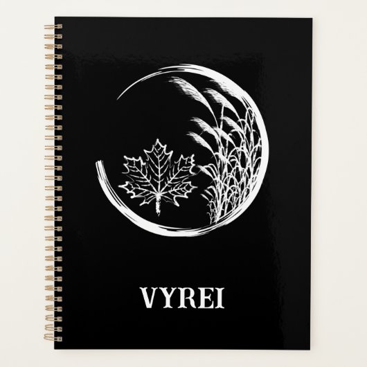 Najaar/Herfst Crest Planner (Voorkant)