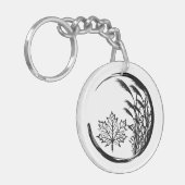 Najaar/Herfst Crest Sleutelhanger (Voorkant Links)