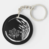 Najaar/Herfst Crest Sleutelhanger (Achterkant)