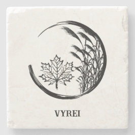 Najaar/Herfst Crest Stenen Onderzetter