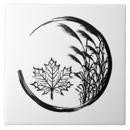 Najaar/Herfst Crest Tegeltje