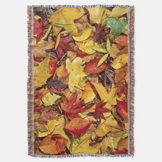 Najaar herfst deken (Voorkant Verticaal)