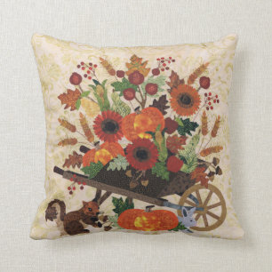 Najaar Herfst eekhoorn Festive Cute Chic Stylish Kussen