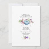 Najaar - Herfst Floral Vrijgezellenfeest Kaart (Voorkant)