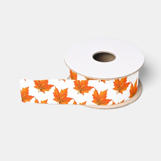 Najaar Herfst Grosgrain Ribbon Lint (Spoel)