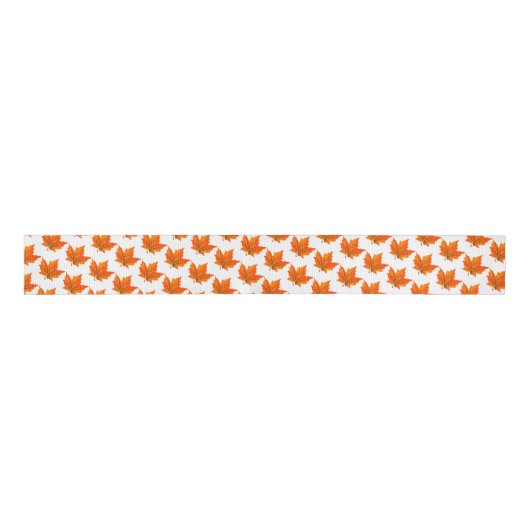 Najaar Herfst Grosgrain Ribbon Lint (Voorkant)
