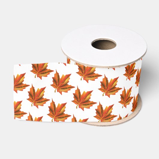 Najaar Herfst Grosgrain Ribbon Lint (Spoel)