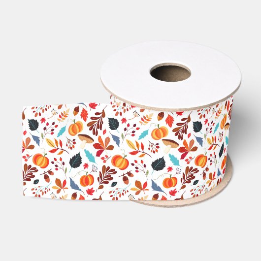 Najaar Herfst Grosgrain Ribbon Lint (Spoel)